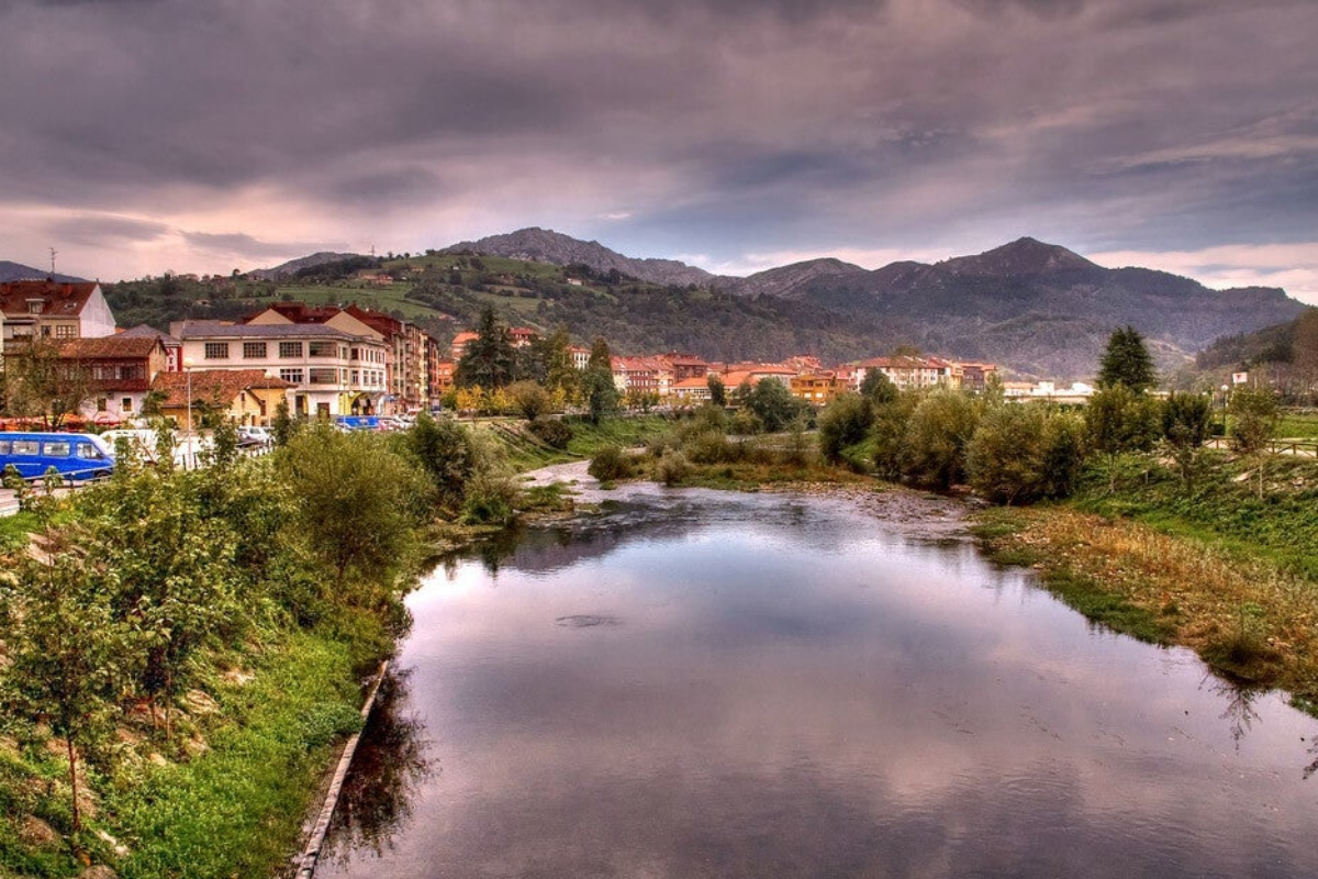 vista paisaje de arriondas