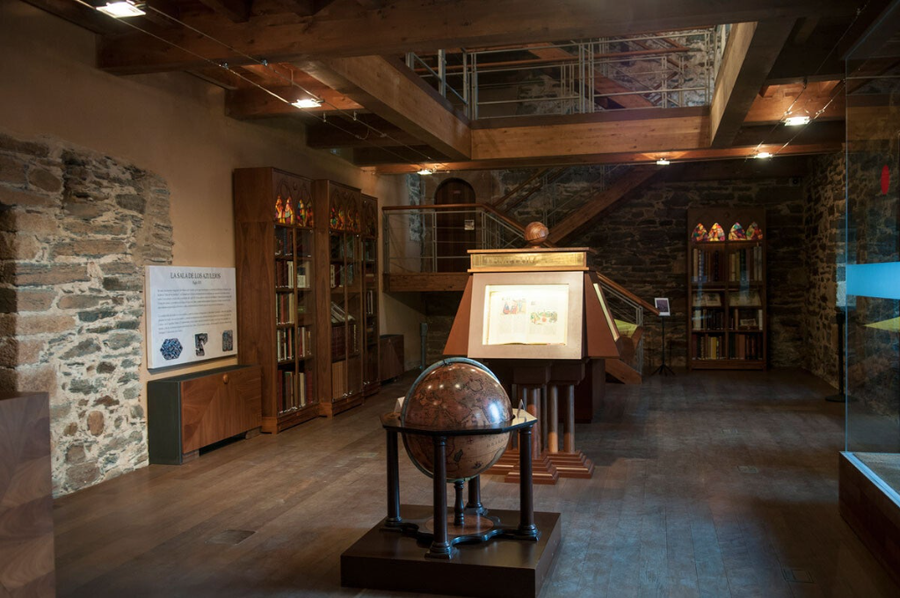 Sala de la Biblioteca del Castillo de Ponferrada
