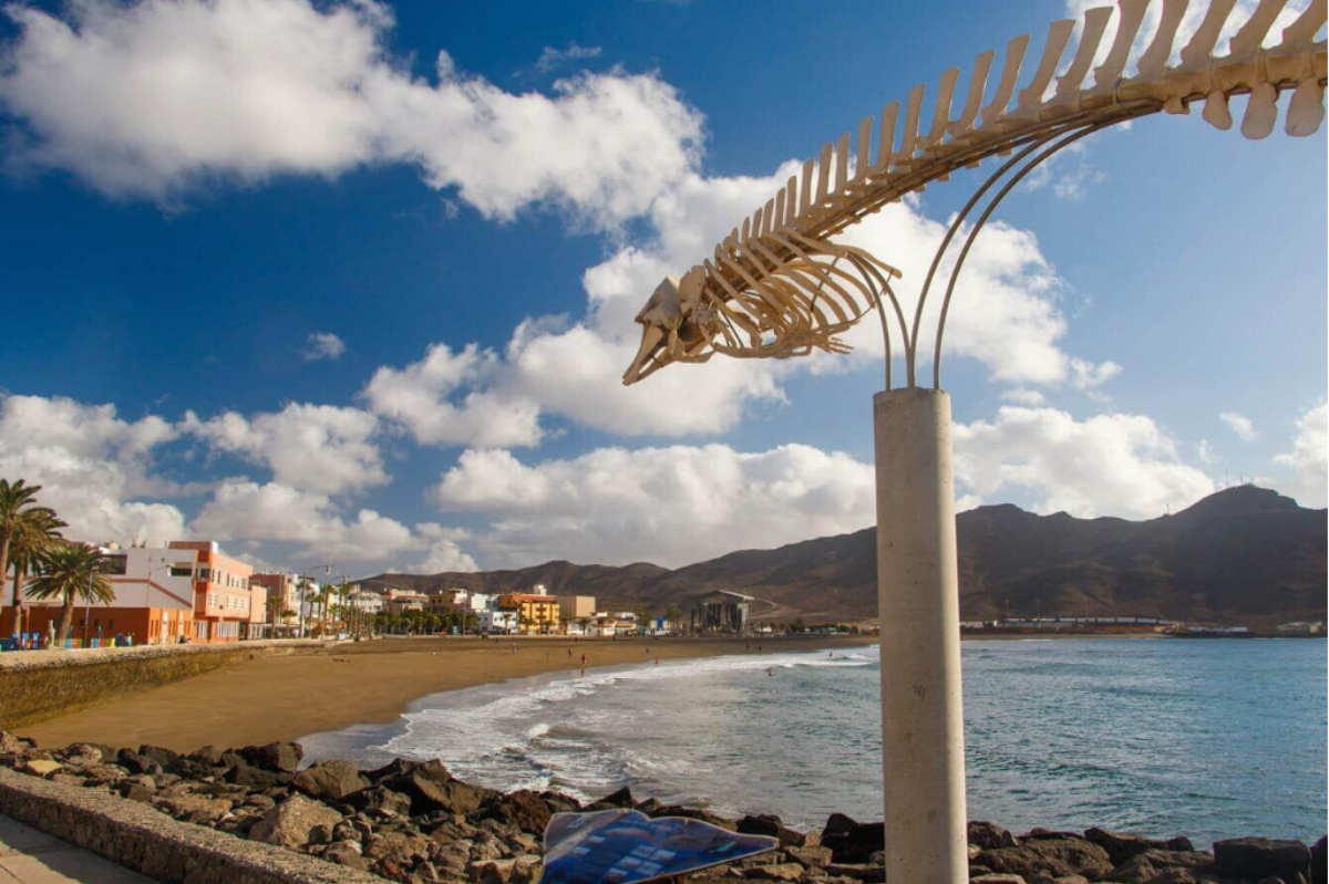 paseo marítimo Puerto de Gran Tarajal 