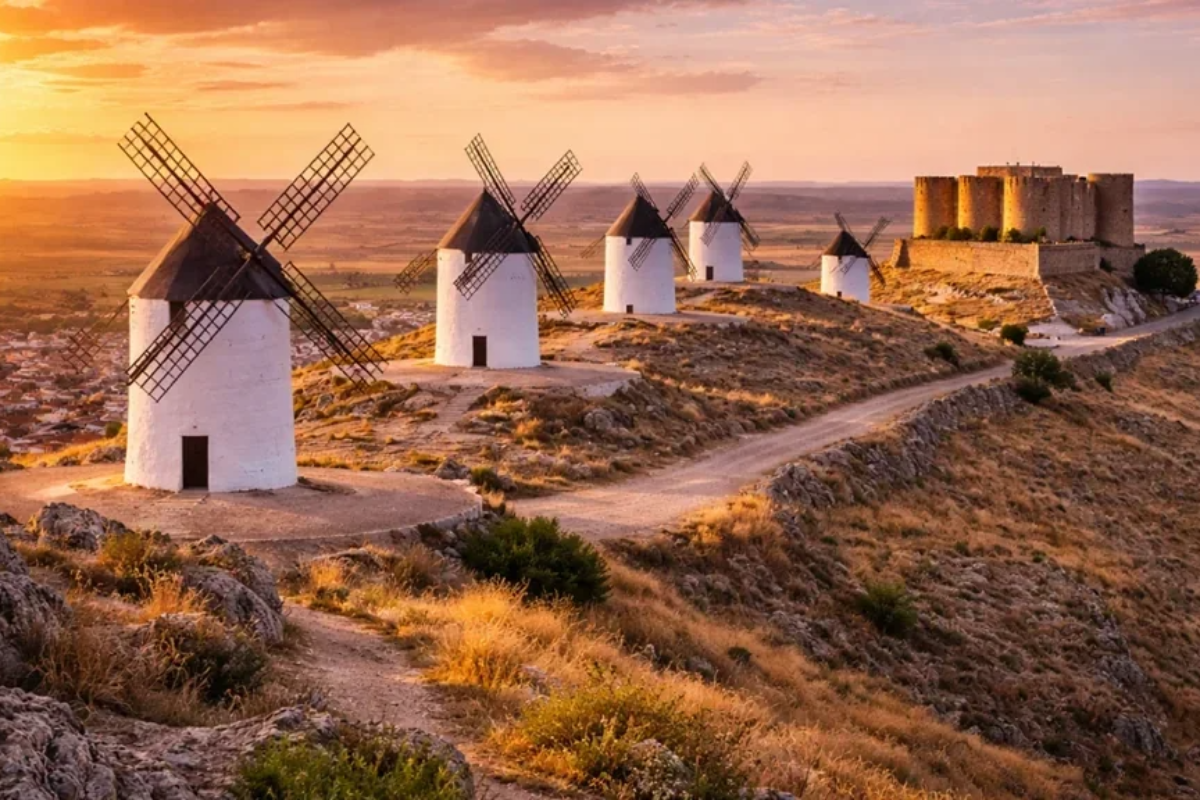 Molinos y Castillo de la Muela