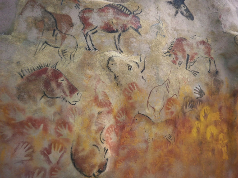 Dibujos prehistoricos cueva de Atapuerca