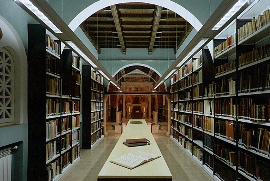 sala de la La Escolanía de Montserrat