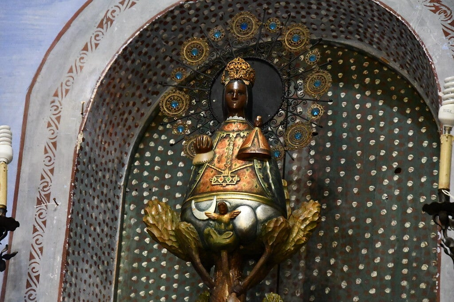 Virgen de la Cascarra Iglesia de la Virgen de la Carrasca – Bordón, Teruel