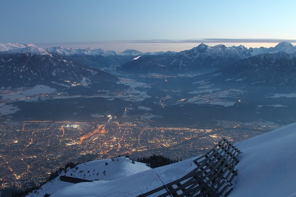 Sendero hacia el Lago de Seegrube