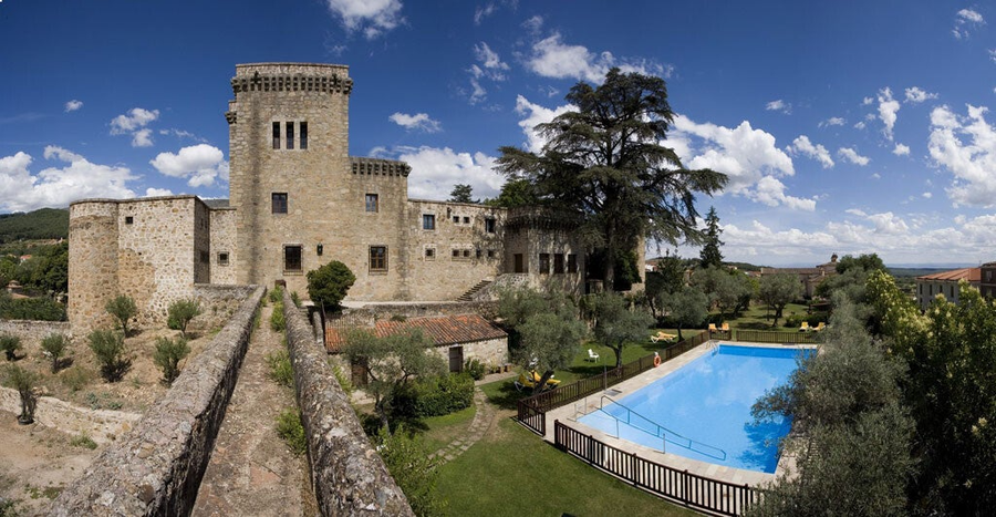 Vista exterior Parador, Jarandilla de la Vera