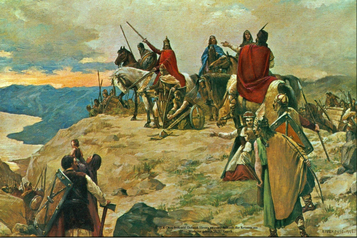 Cuadro Los Origenes de Croacia