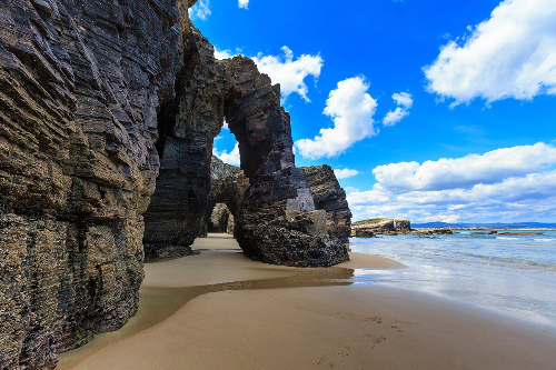 playa catedrales