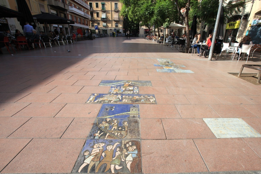 Plaza de la Villa de Gracia, Barcelona