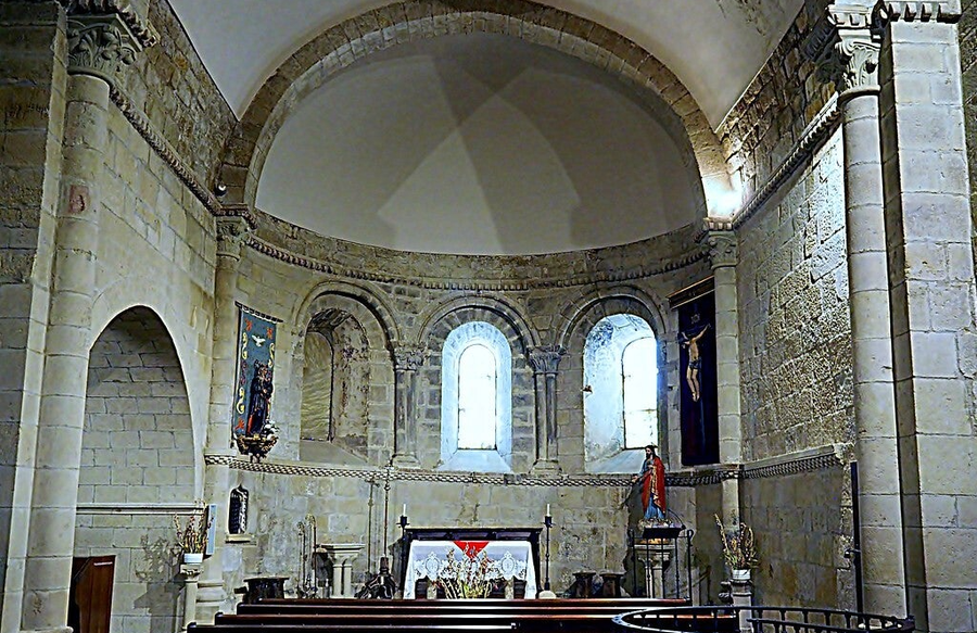 interior Iglesia de San Martín , Moreda de Aller