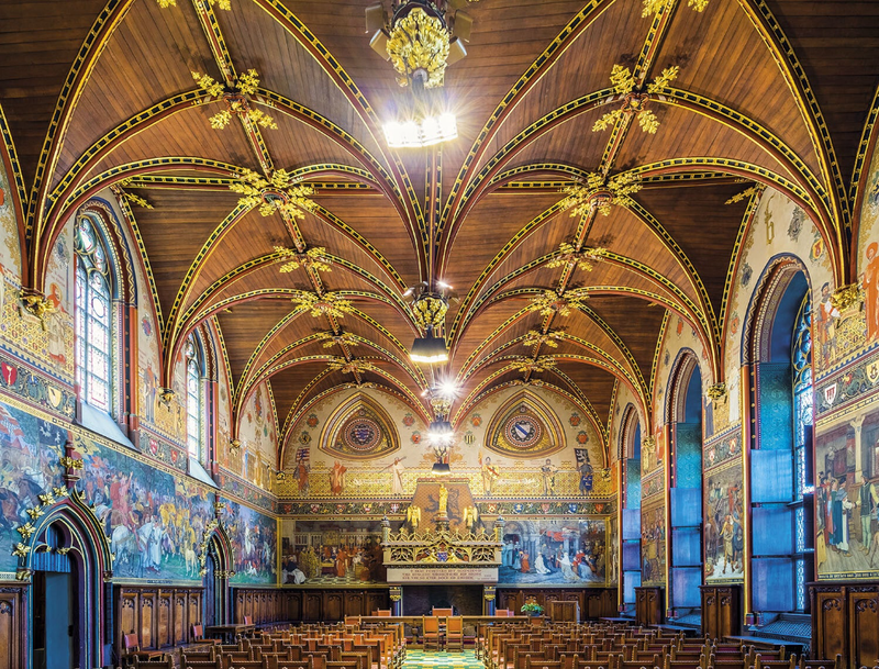 Sala Gótica El Ayuntamiento de Brujas (Stadhuis): poder, arte y piedra flamenca