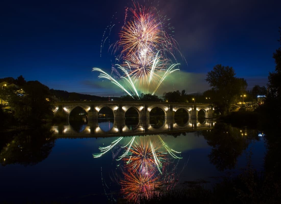 Fuegos artificiales, san froilan lugo