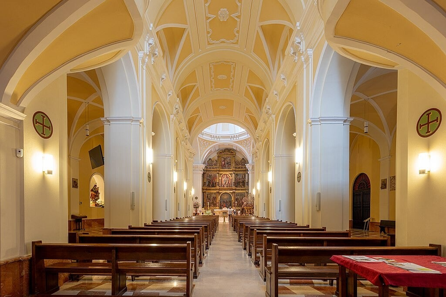 Interior Concatedral de Santa María, Guadalajara