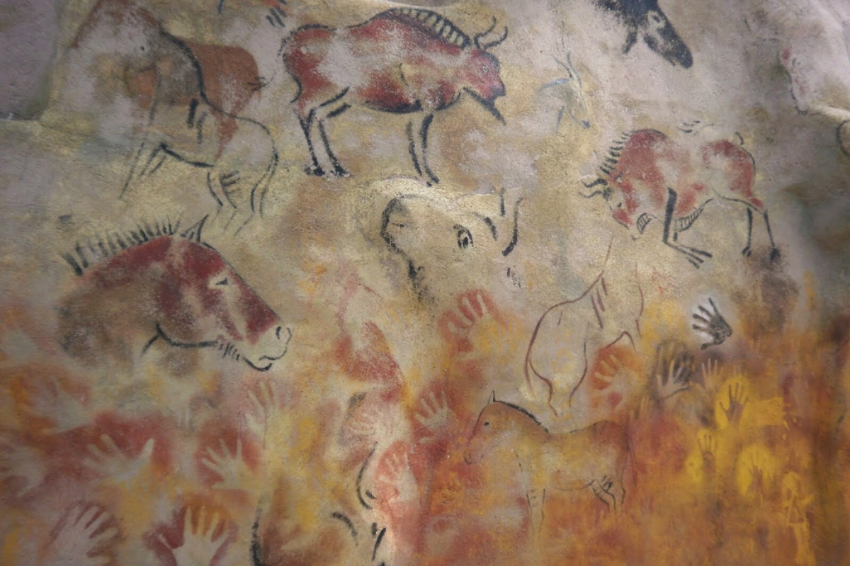 Dibujos prehistoricos cueva de Atapuerca