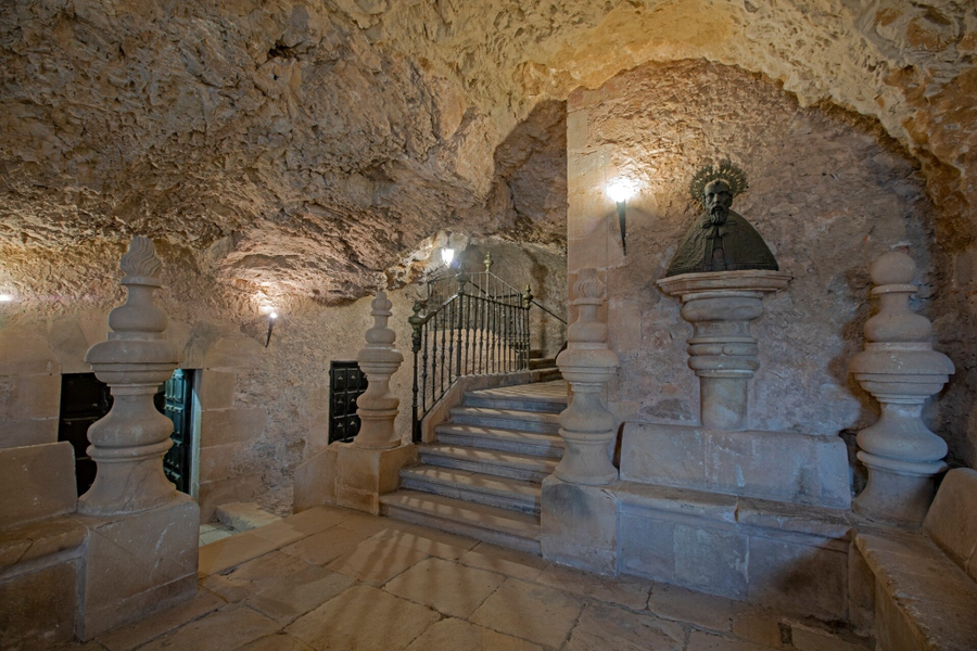 interior Ermita de San Saturio