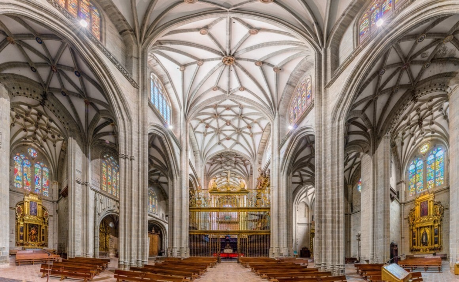 El interior de la Catedral de Santa María de Astorga