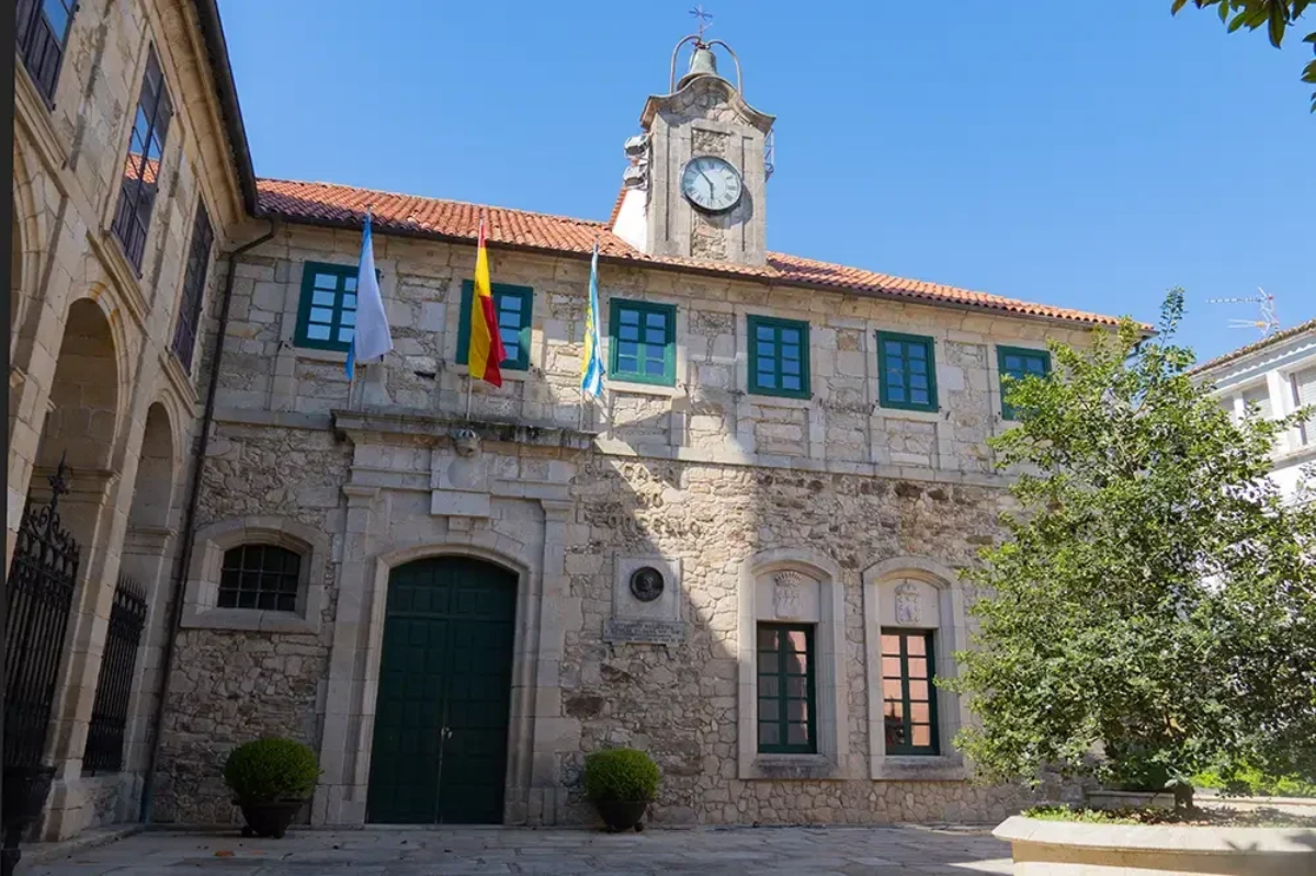 Plaza de Isabel II en Ortigueira