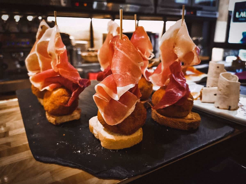 Pintxo de Jamon serrano, Logroño