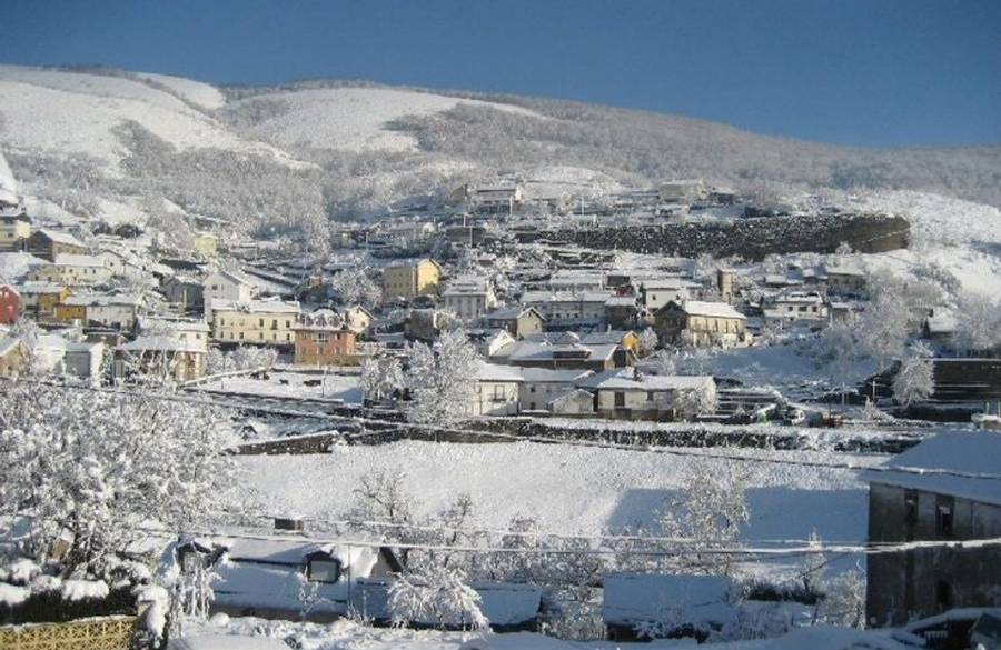 Caboalles de Abajo nevado