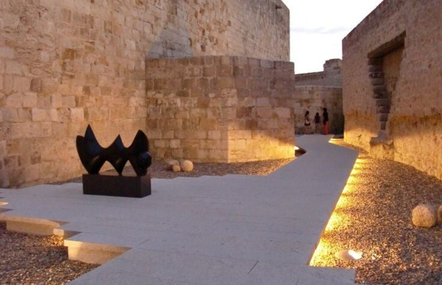 Expesicion del interior del Castillo de Zamora