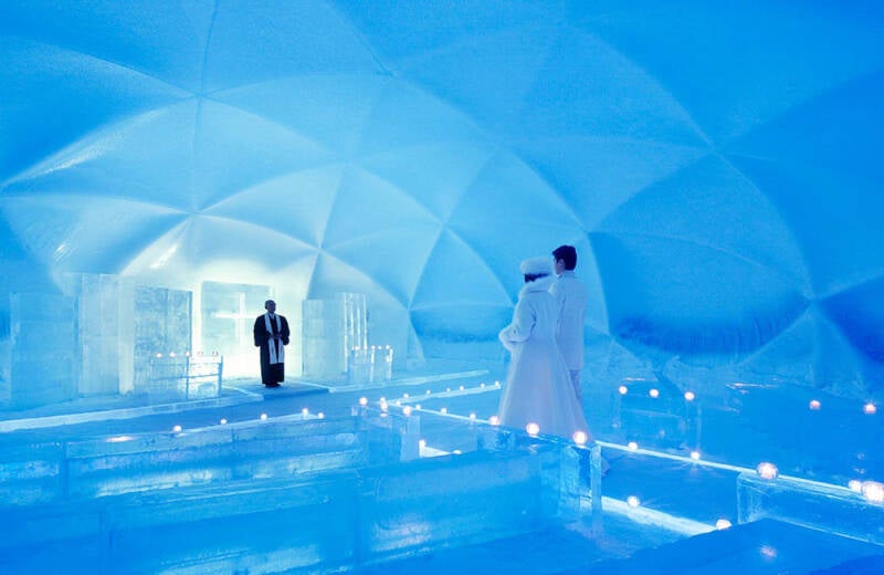 hotel de hielo, Japón