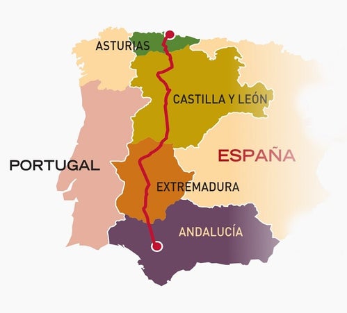 MAPA RUTA PLATA