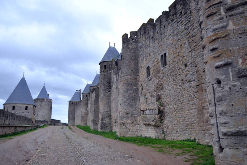 Las murallas de Carcasona