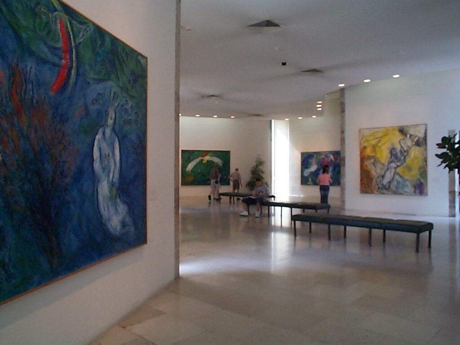 Museo Nacional Marc Chagall en Niza es un espacio dedicado a la obra del famoso pintor