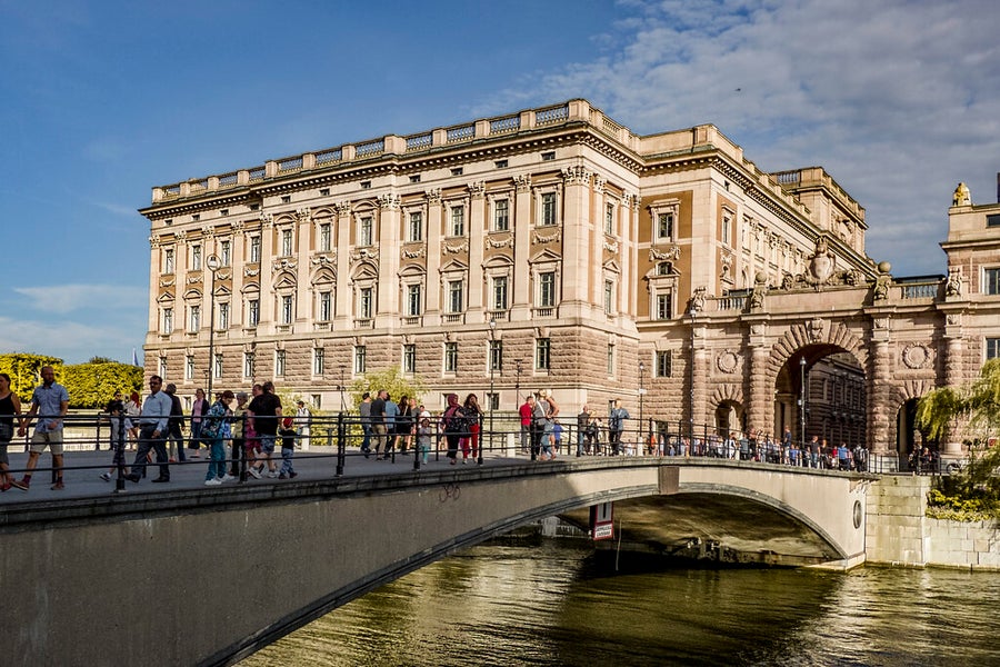 Riksdagshuset, o Palacio del Parlamento de Suecia