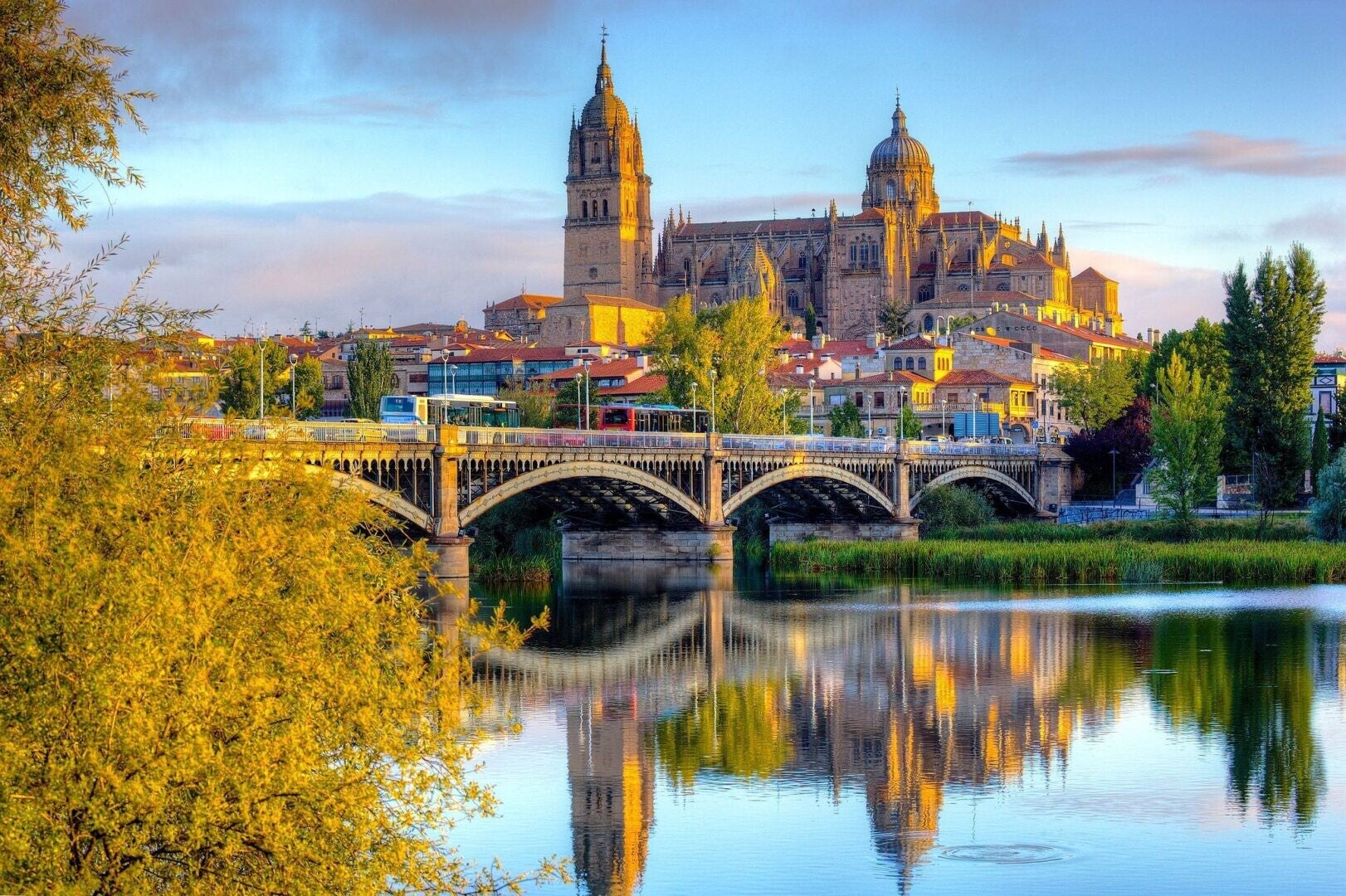 Salamanca y el rio Tormes