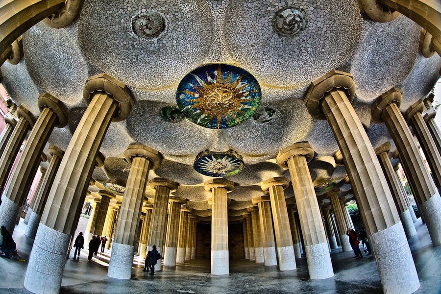 La Sala Hipóstila Parque Güell