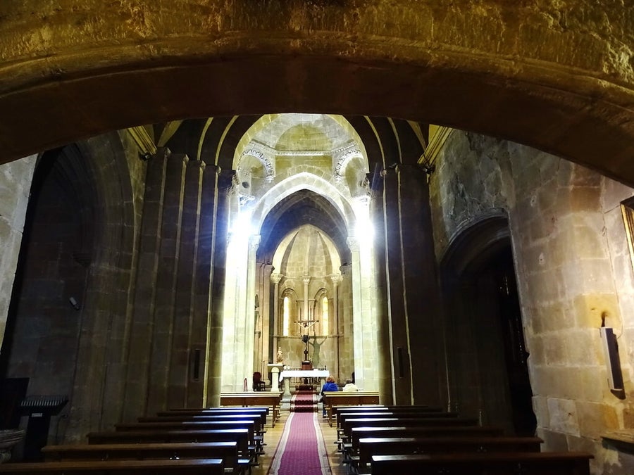 interior de San Juan de Rabanera