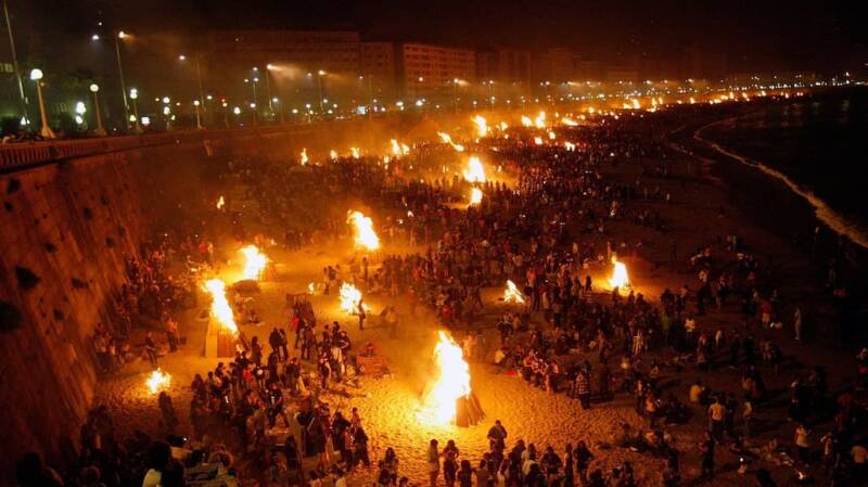 Noche de San Juan en A Coruña