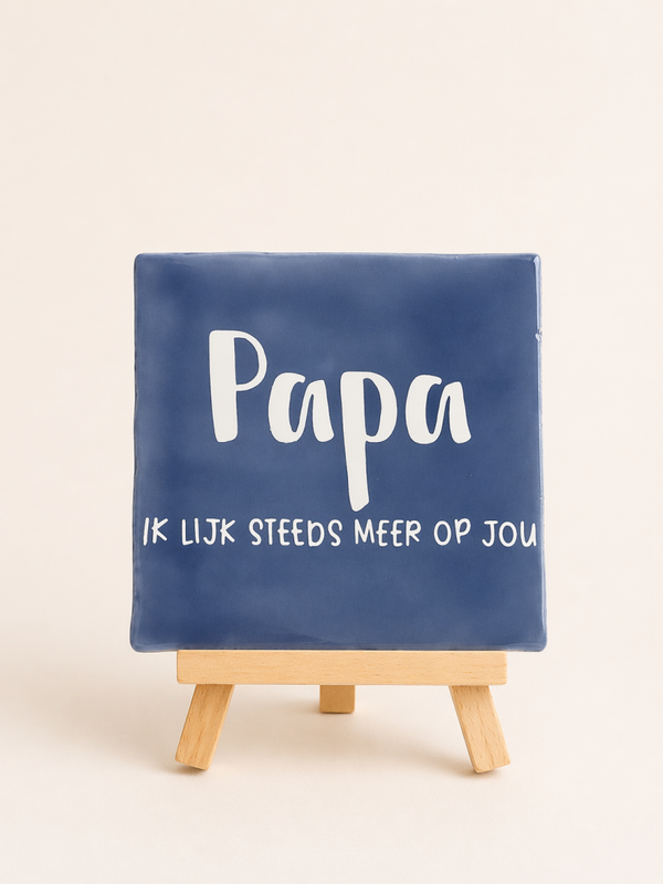 Tegeltje papa
