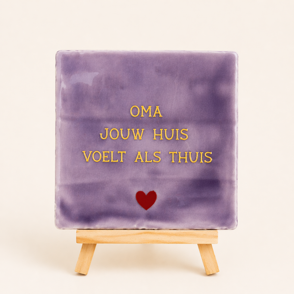 Tegeltje oma