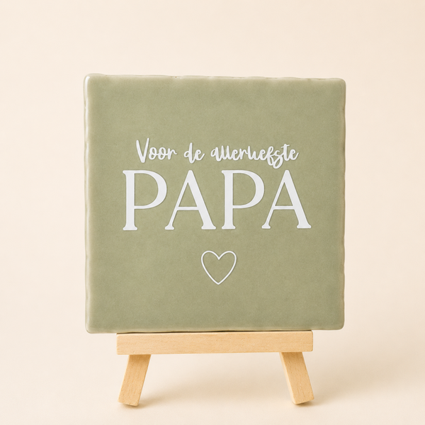Tegeltje papa