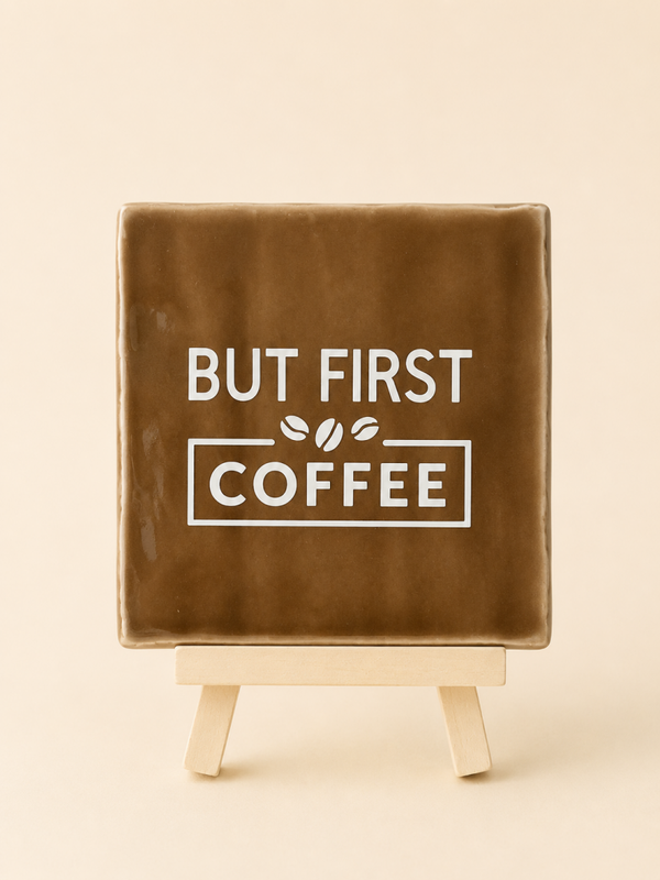 Tegeltje coffee