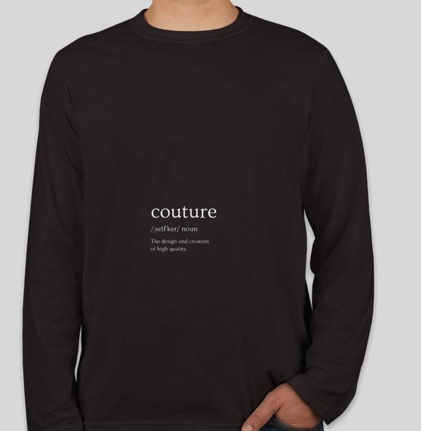 Softstyle Black Long Sleeve T-shirt