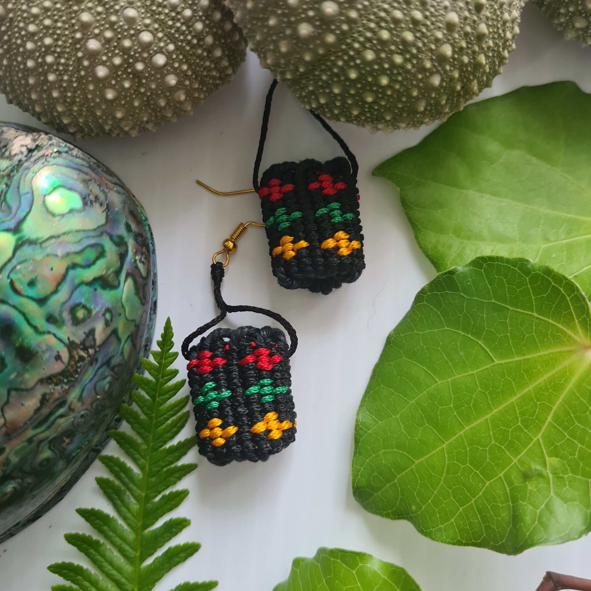 Tāniko Earring Set