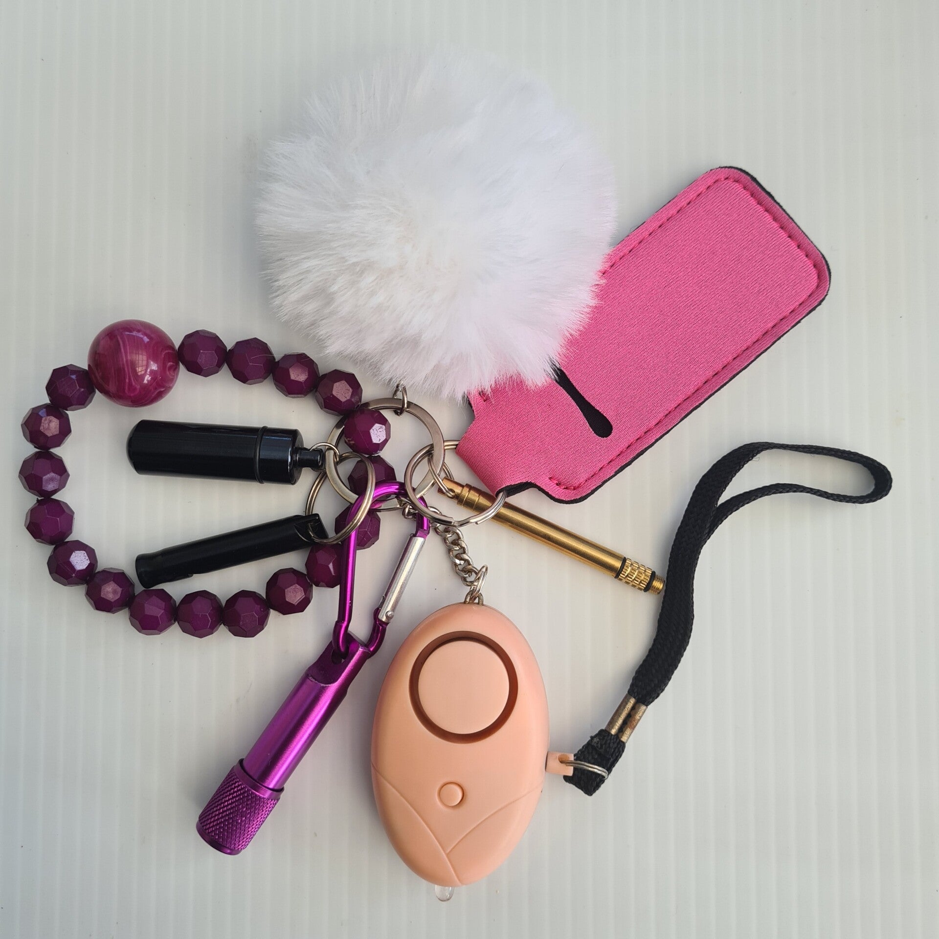 7 Peice Keychain Set