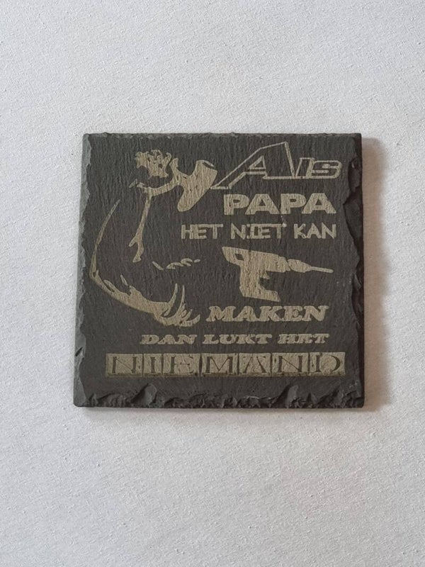 Als papa het niet kan maken