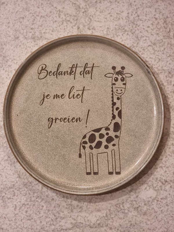 Bedank bord einde schooljaar