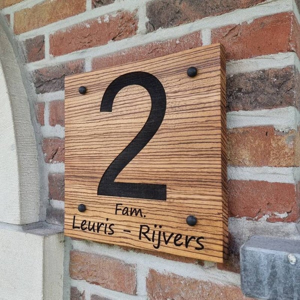 Huisbordje hout