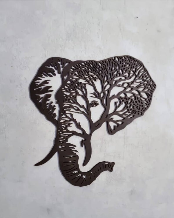 Olifantenhoofd in takkenvorm