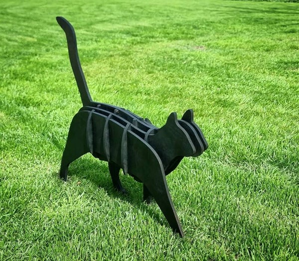 Staande kat in verschillende lagen