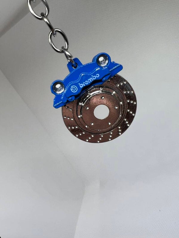 Baby brembo brake key ring