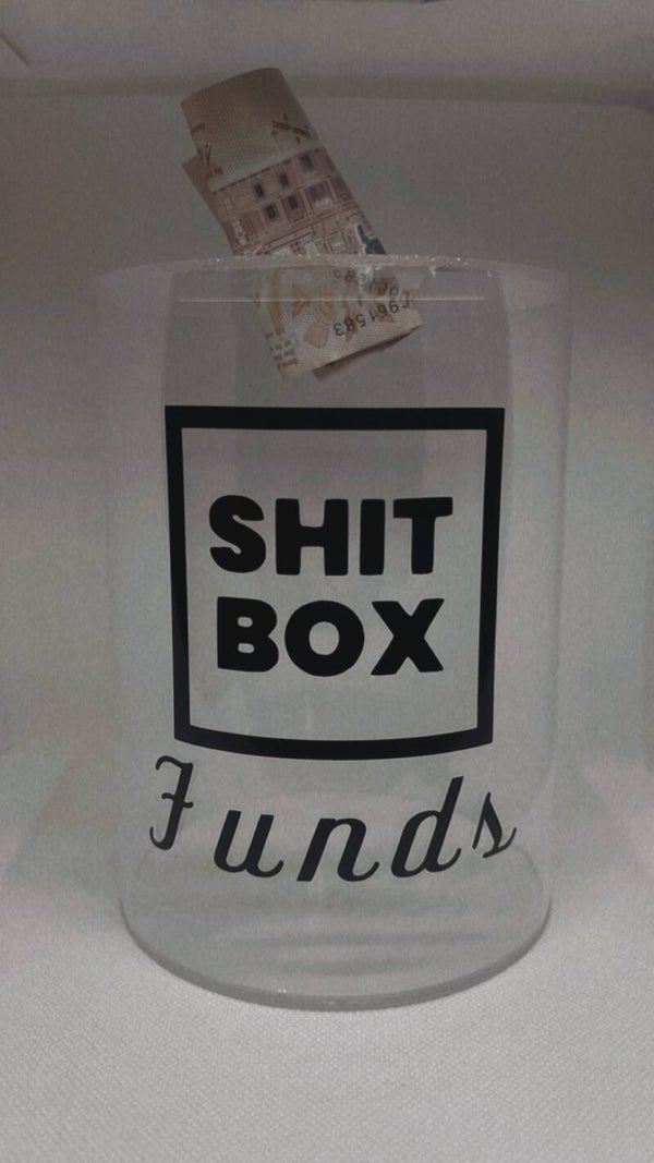 Shitbox funds money box XL