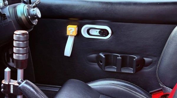 Self adhesive door card fabric