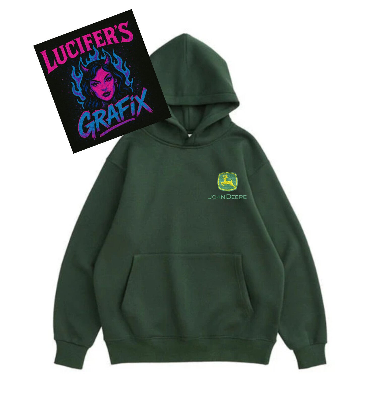 John Deere inspired hoodie