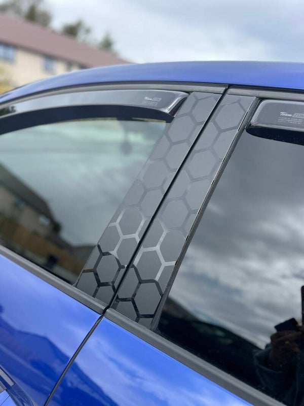 Hex door pillar sheet