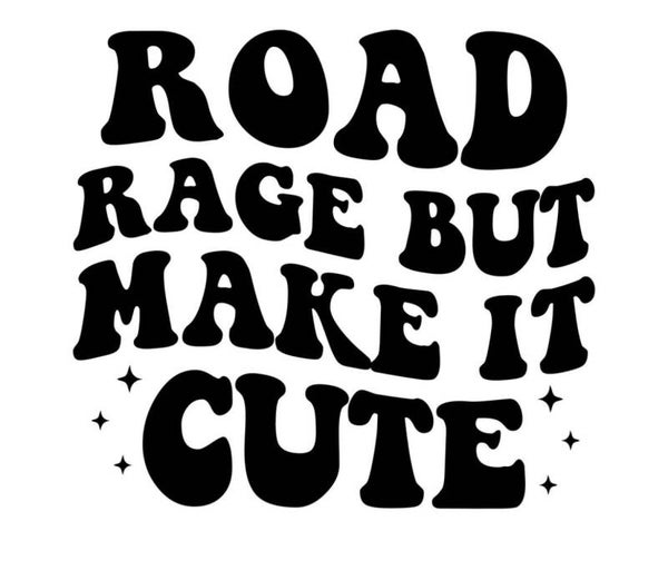 Road rage, but make it cute